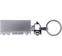 Truck metal key ring